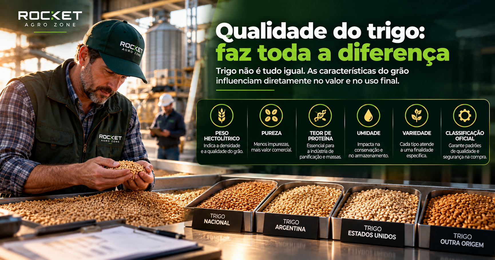 Trigo Nacional ou Importado: O Que Explica a Diferença de Preços?