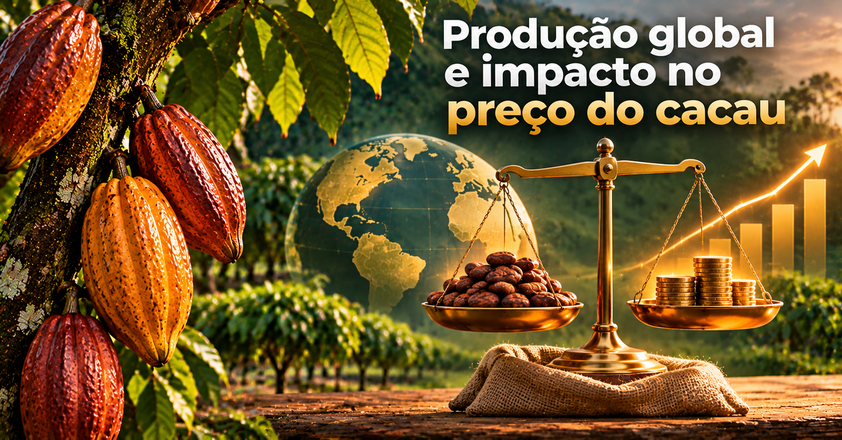 Cacau no Brasil e no Mundo: Por Que o Mercado Global Importa Tanto?