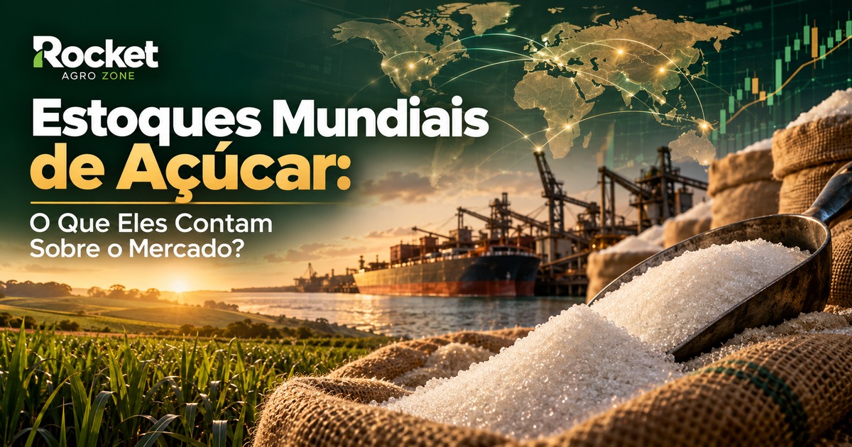 Estoques Mundiais de Açúcar: O Que Eles Contam Sobre o Mercado?