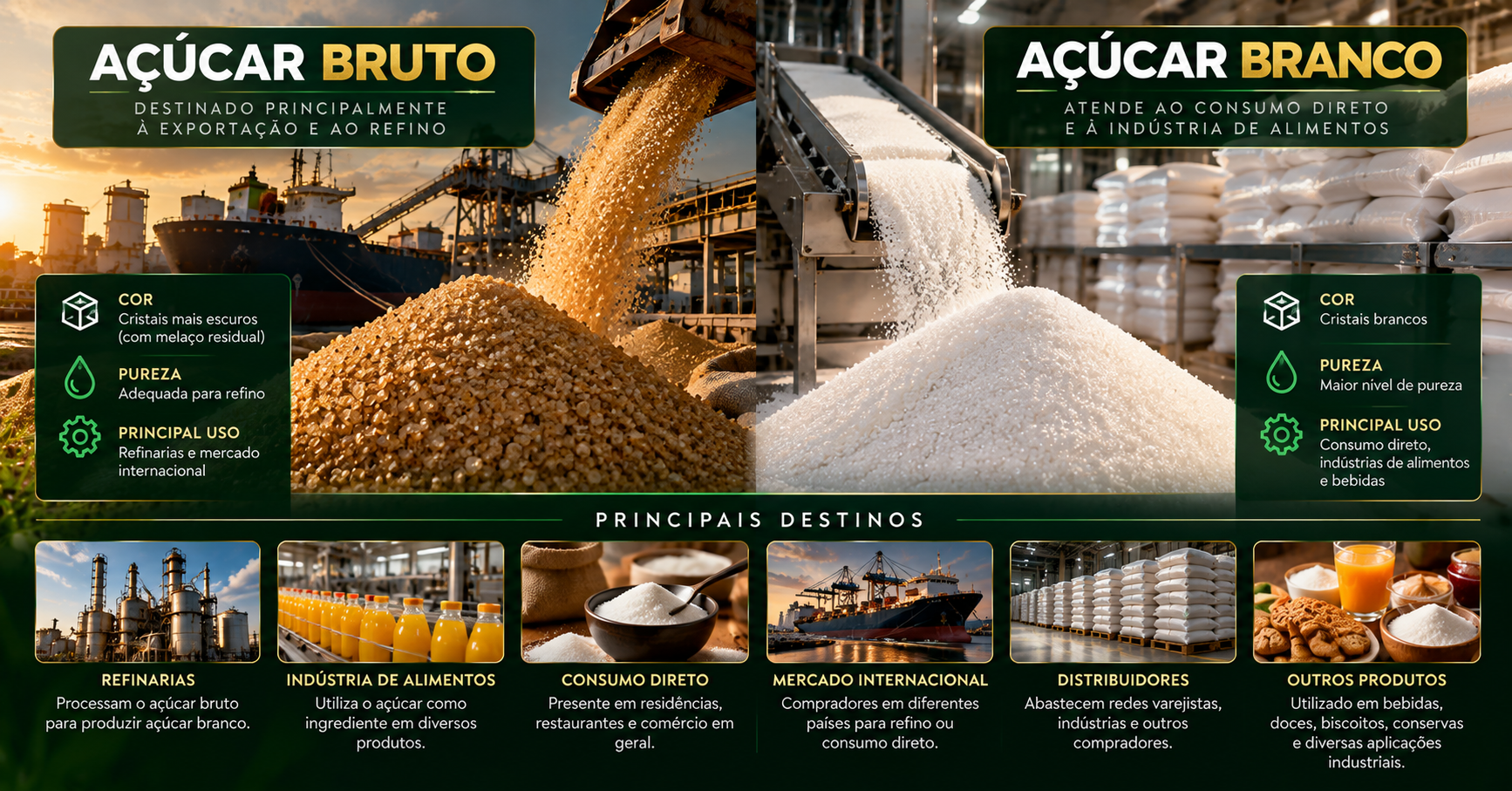 Comercialização do Açúcar: Guia Completo para Entender Mercado, Preços e Oferta