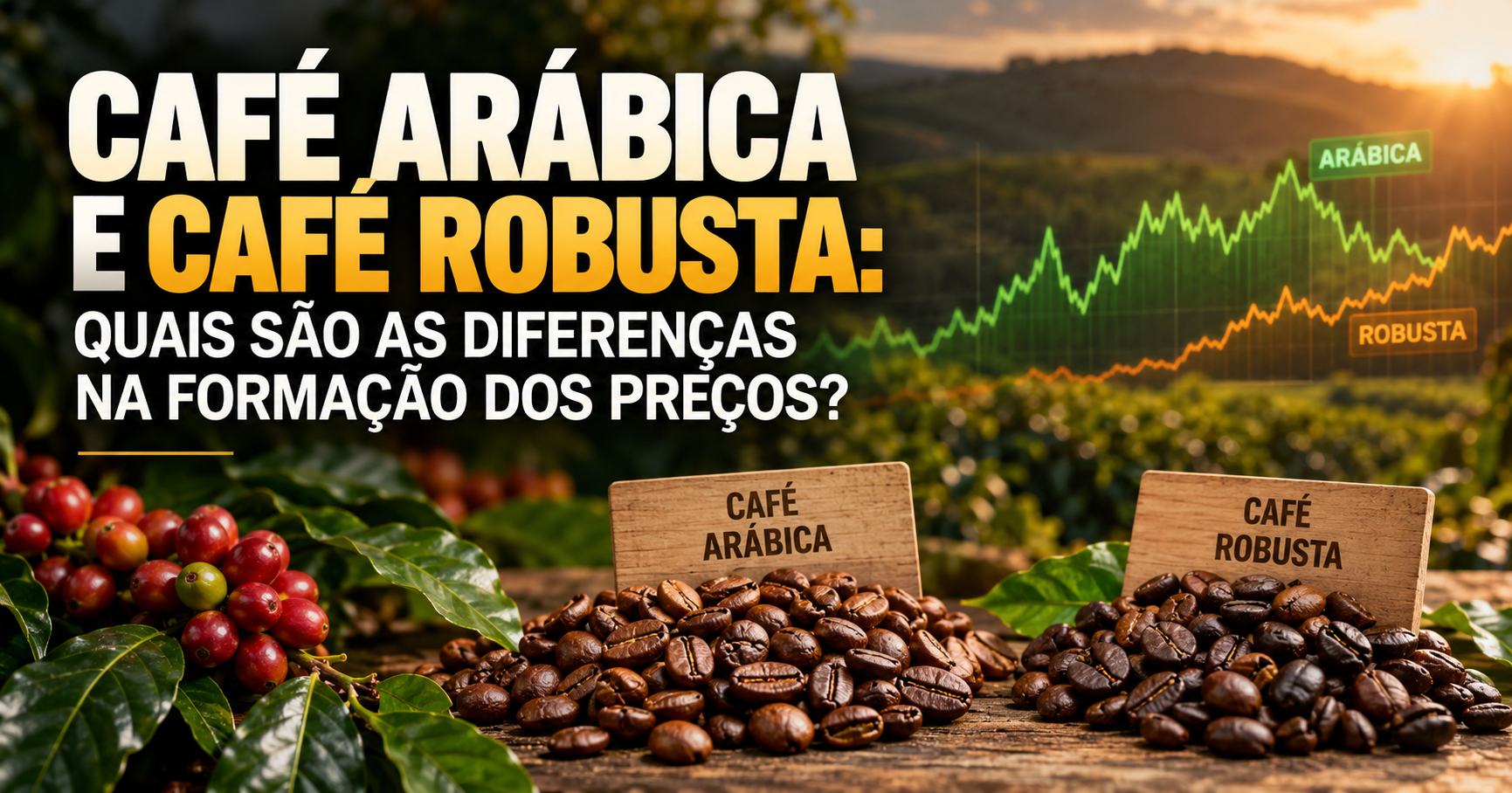 Café Arábica e Café Robusta: Quais São as Diferenças na Formação dos Preços?