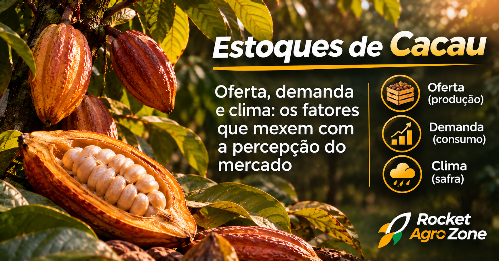 Estoques de Cacau: Por Que Esse Indicador Pode Antecipar uma Mudança de Percepção?