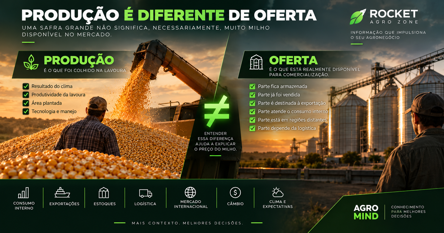 O Que Faz o Preço do Milho Subir Mesmo Depois de uma Grande Safra?