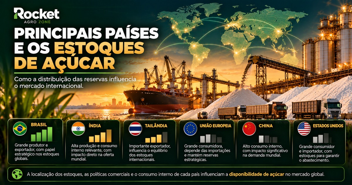 Estoques Mundiais de Açúcar: O Que Eles Contam Sobre o Mercado?
