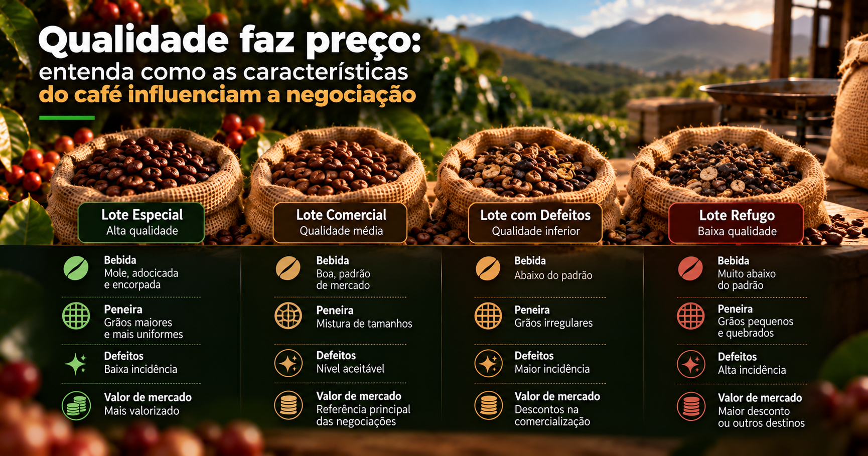 Comercialização do Café: Guia Completo para Entender Preços, Mercado e Decisões de Venda