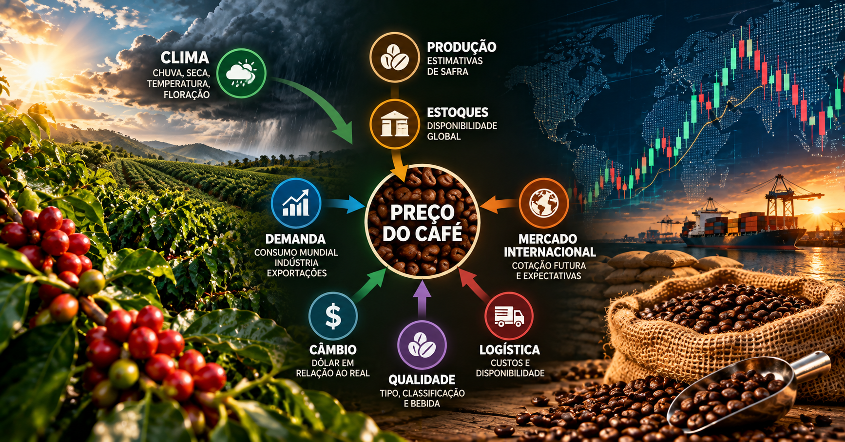 Por Que o Preço do Café Pode Mudar Tanto em Poucos Dias?