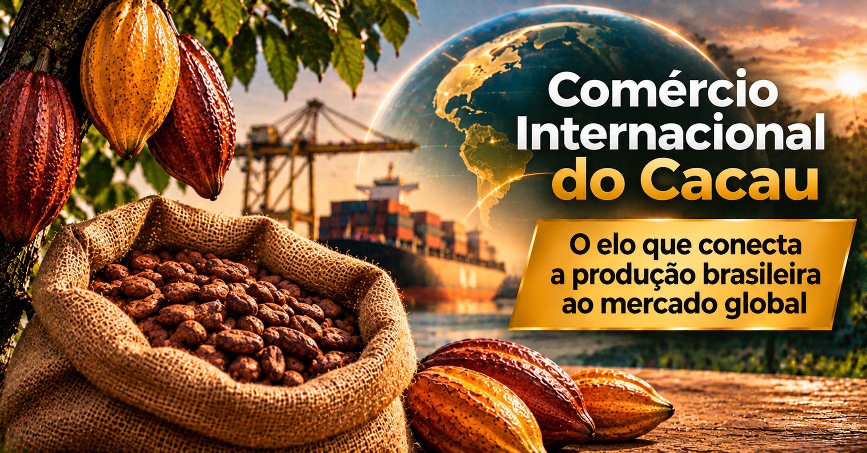 Cacau no Brasil e no Mundo: Por Que o Mercado Global Importa Tanto?