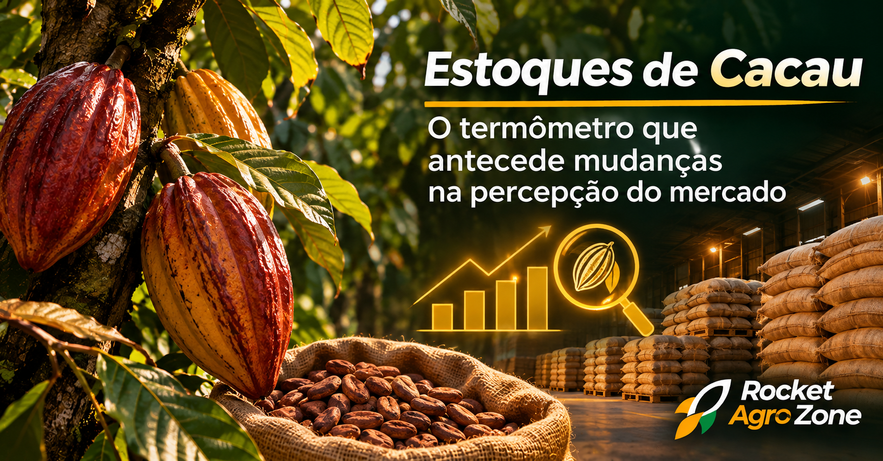Estoques de Cacau: Por Que Esse Indicador Pode Antecipar uma Mudança de Percepção?