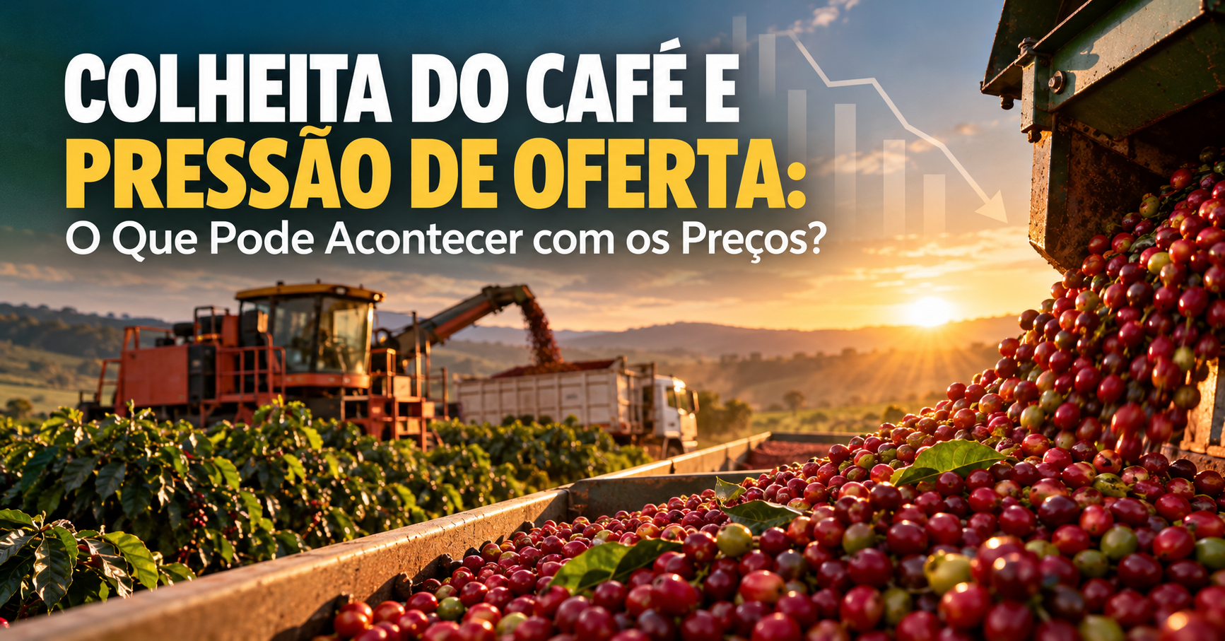 Colheita do Café e Pressão de Oferta: O Que Pode Acontecer com os Preços?