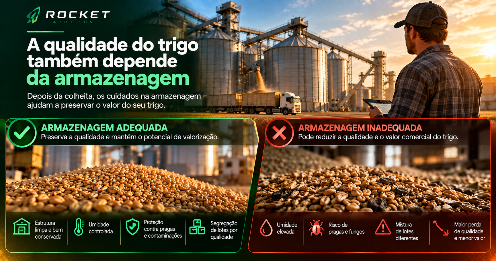 Qualidade do Trigo: Como Ela Pode Influenciar o Valor Recebido pelo Produtor