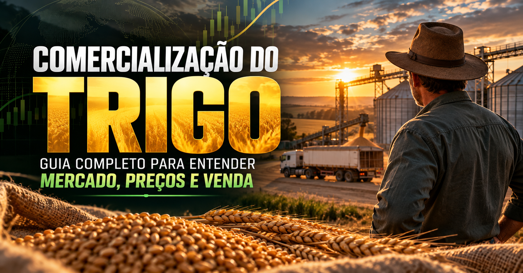 Comercialização do Trigo: Guia Completo para Entender Mercado, Preços e Venda
