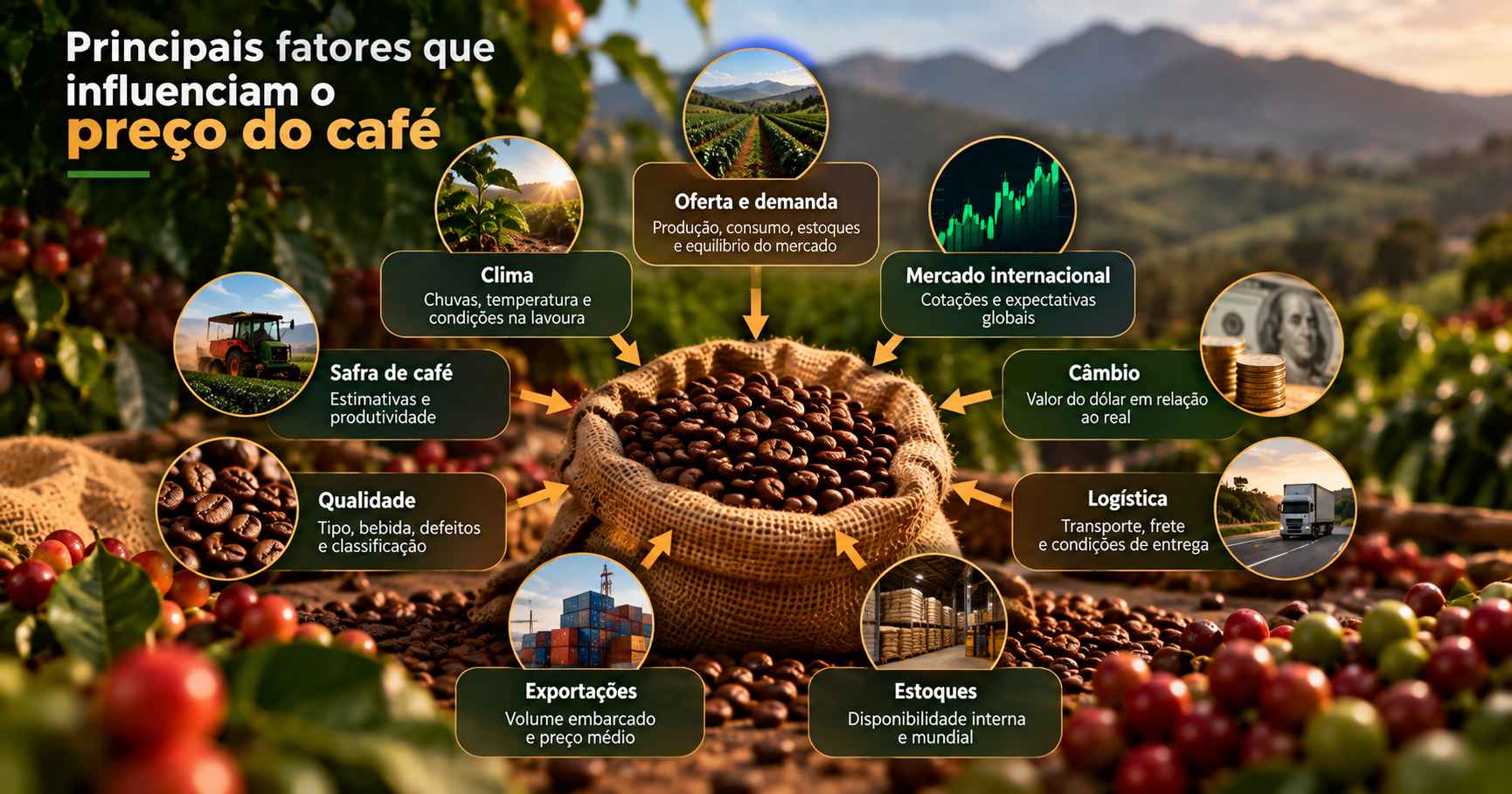 Comercialização do Café: Guia Completo para Entender Preços, Mercado e Decisões de Venda