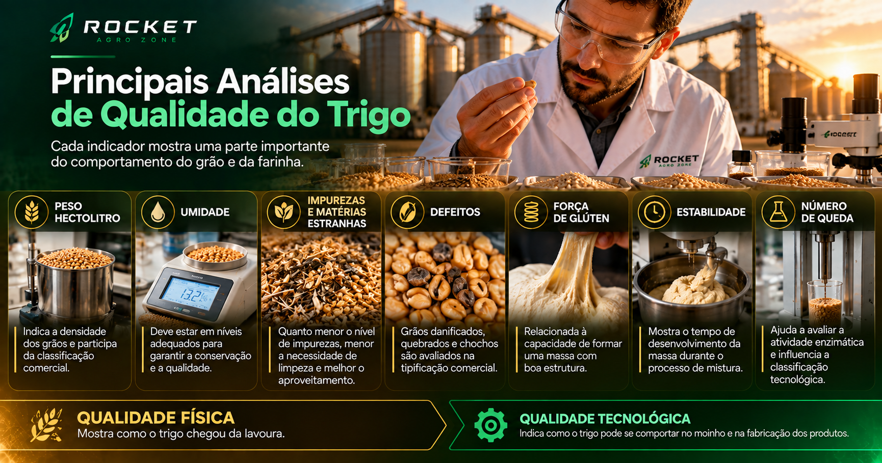 Qualidade do Trigo: Como Ela Pode Influenciar o Valor Recebido pelo Produtor