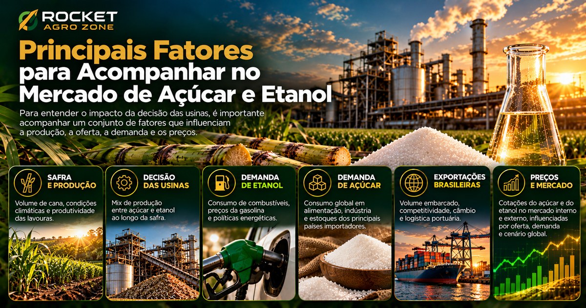 Açúcar e Etanol: Por Que a Decisão das Usinas Pode Afetar o Mercado?