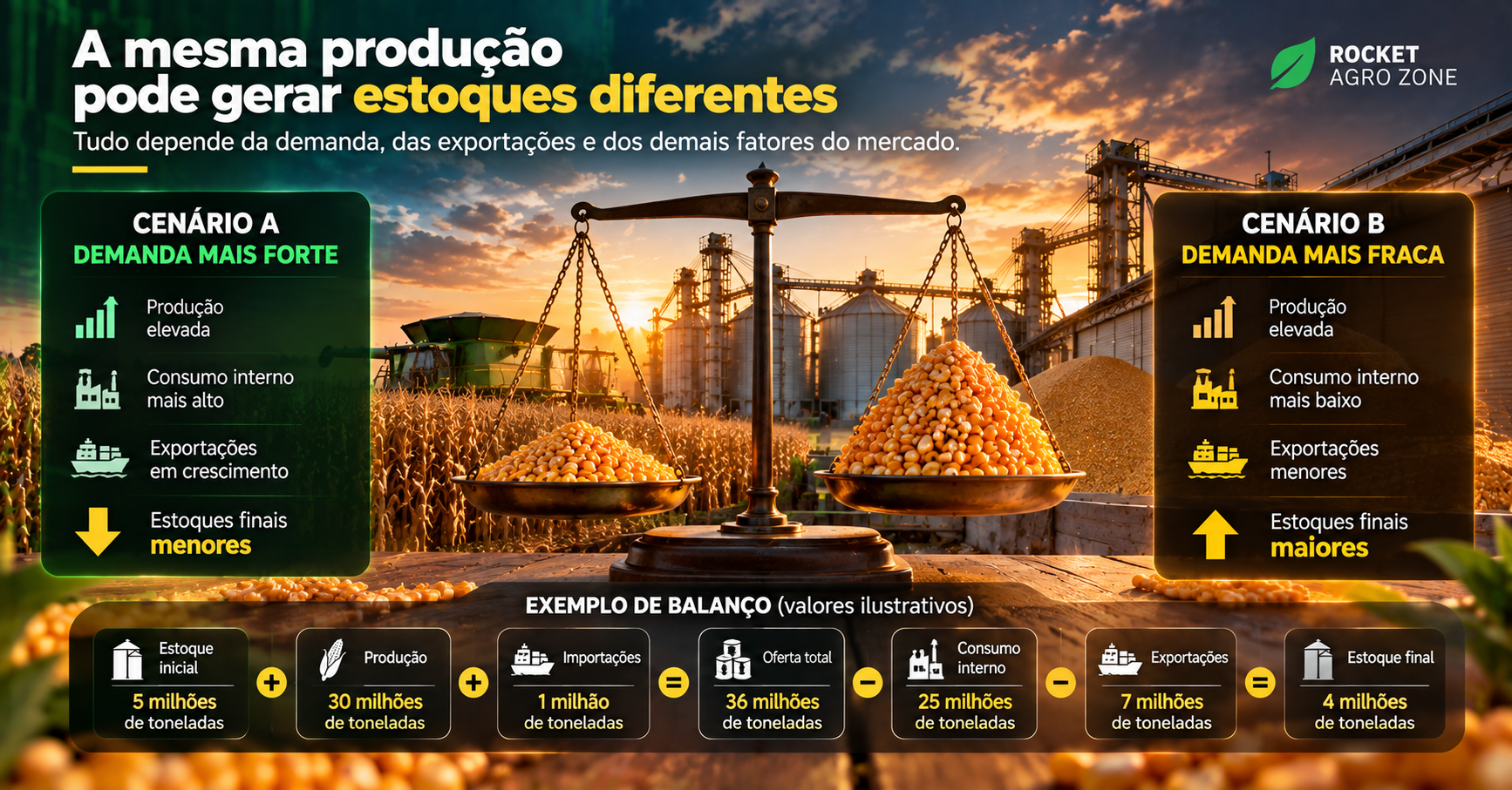 Estoques de Milho: Por Que Esse Número Pode Mudar a Percepção do Mercado?
