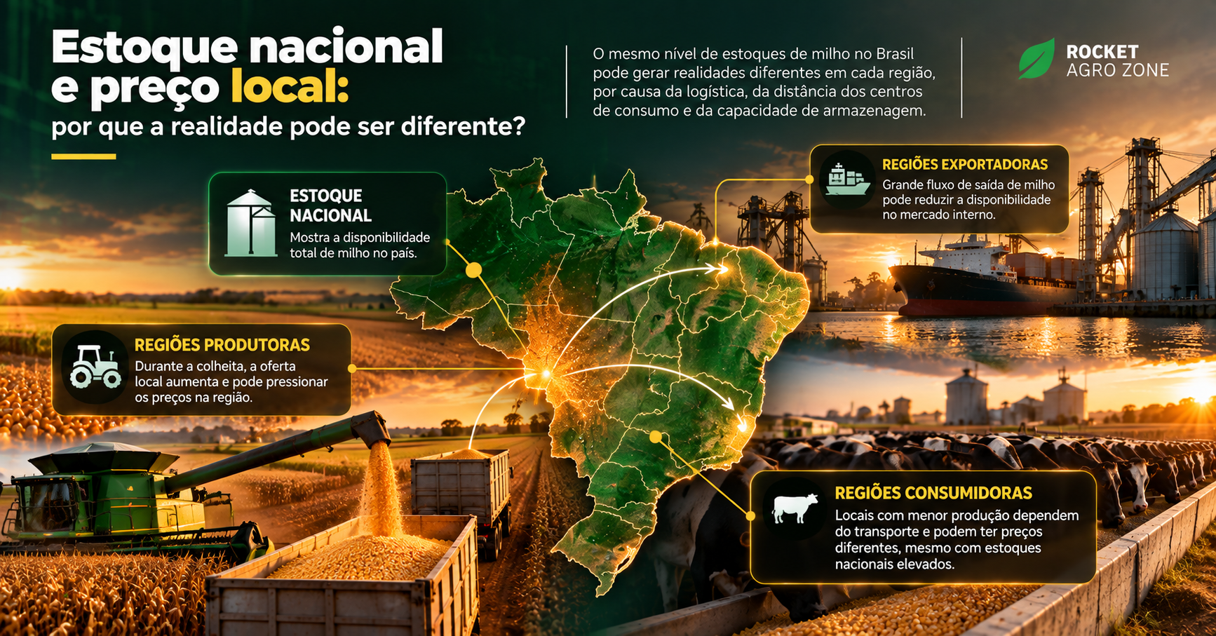 Estoques de Milho: Por Que Esse Número Pode Mudar a Percepção do Mercado?