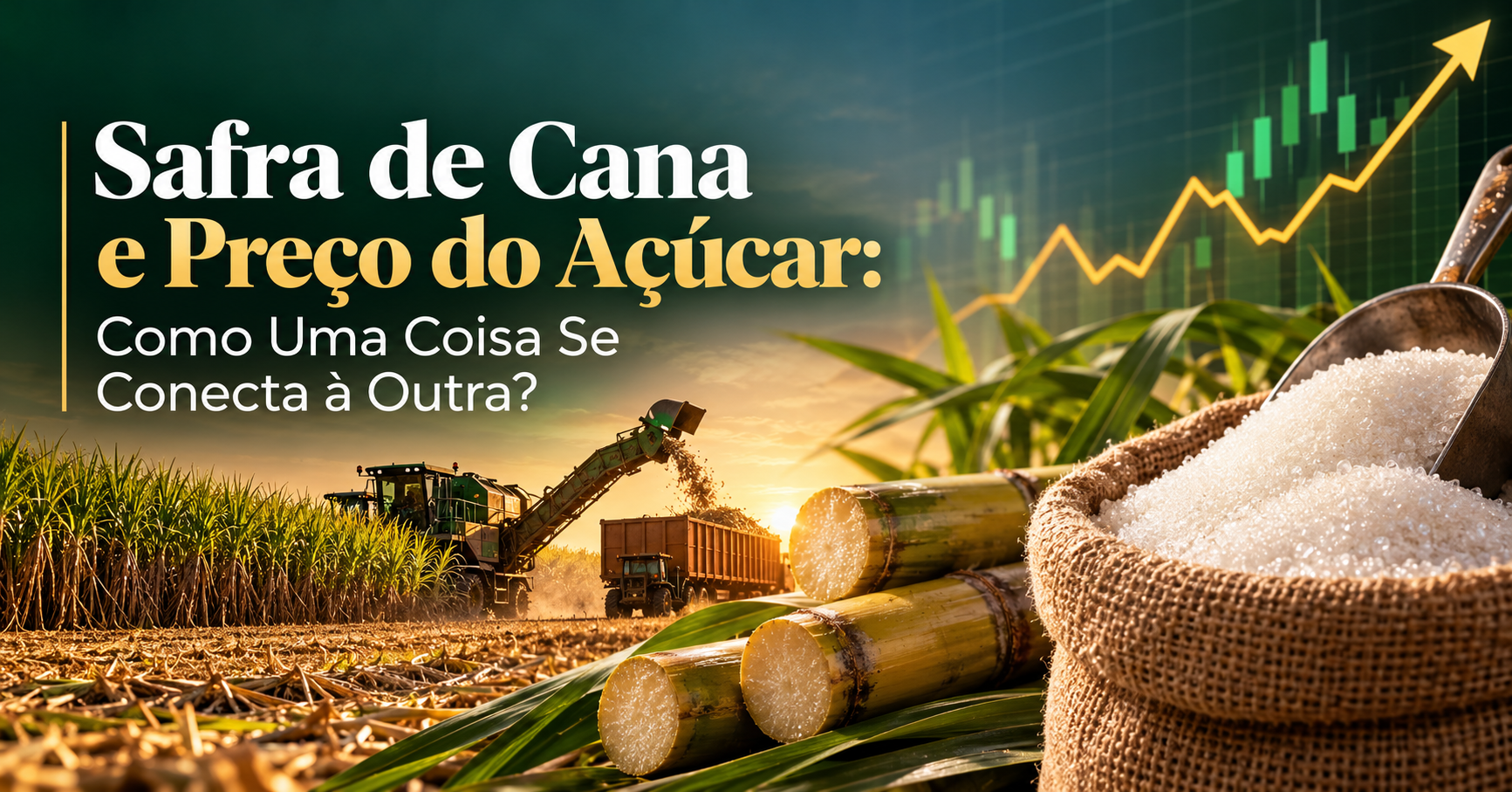 Safra de Cana e Preço do Açúcar: Como Uma Coisa Se Conecta à Outra?